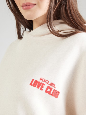 Karo KauerSweater majica 'Love Club' - bež boja