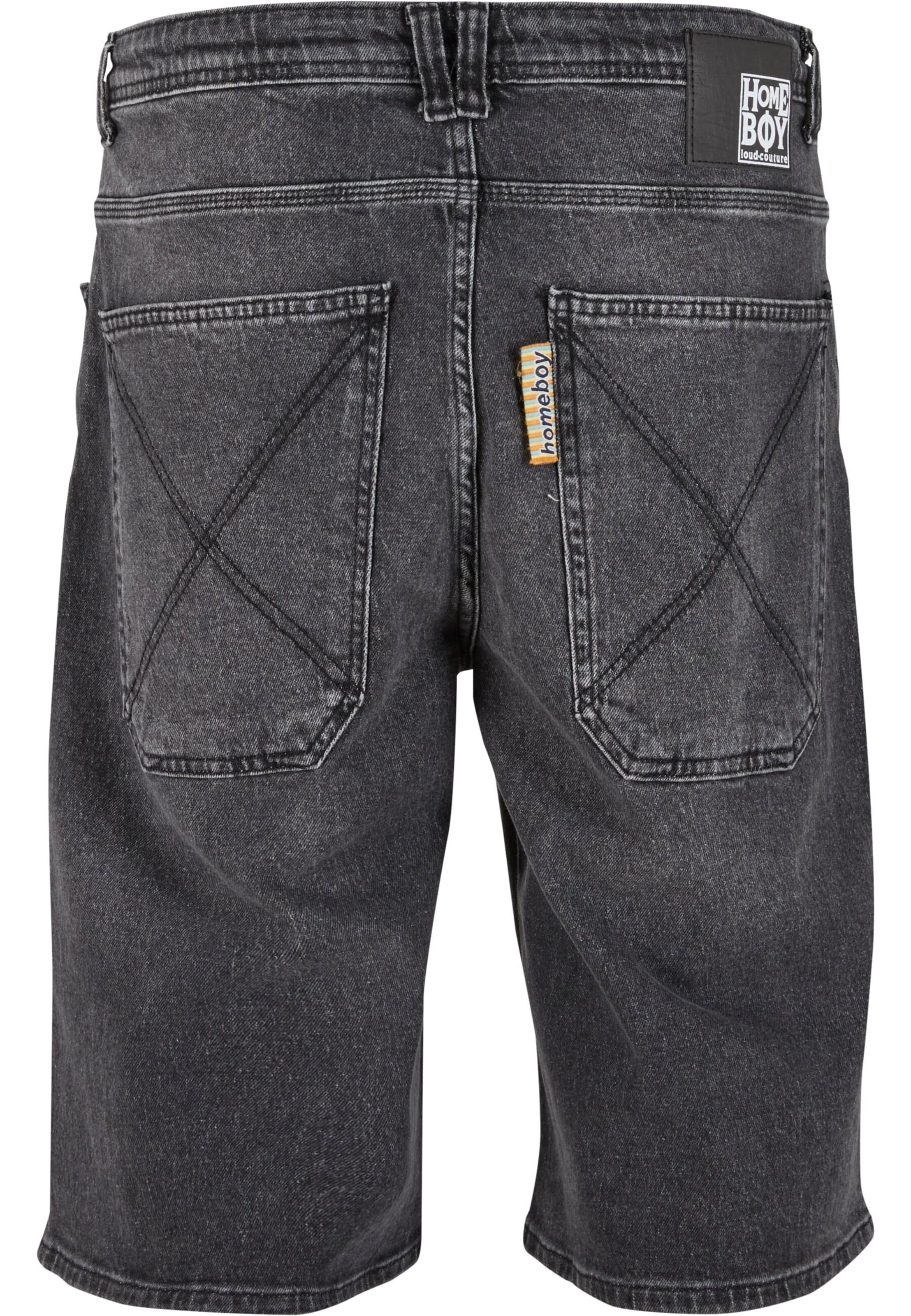 HOMEBOY Baggy Jeans in Black