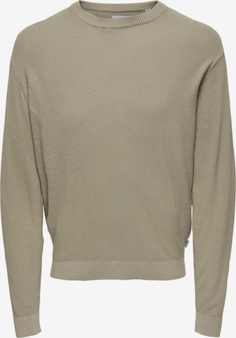 Only & Sons Pullover i beige: forside
