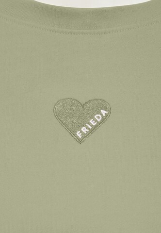 Frieda & Freddies NY Sweatshirt in Grün