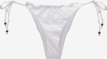 Pull&Bear Bikini nadrágok - fehér: elől