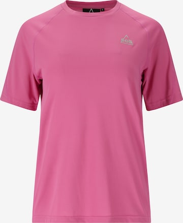 SOS Performance shirt 'Pillar' in Pink: front