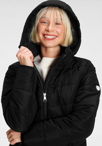 ALPENBLITZ Winter Coat in Black