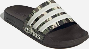 ADIDAS PERFORMANCE Pantofle 'Adilette' – hnědá: přední strana