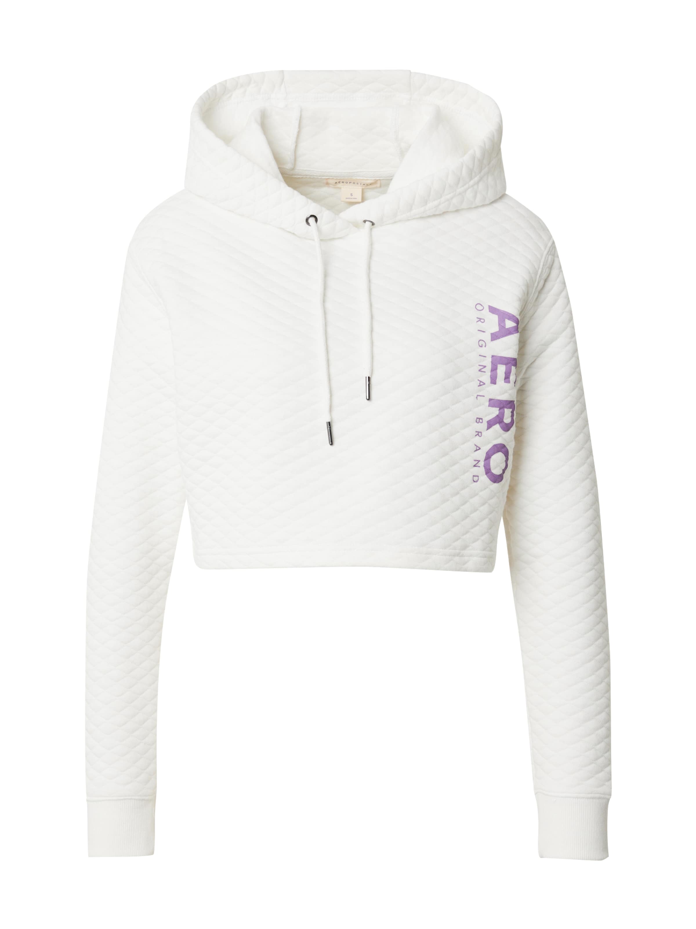 Felpa di AÉROPOSTALE in bianco: frontale