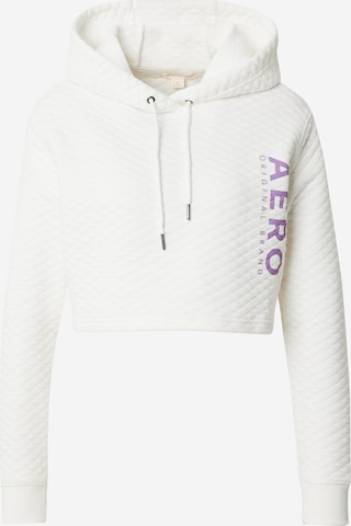 AÉROPOSTALE Sweatshirt in Wit: voorkant