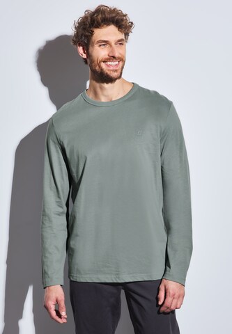 Street One MEN Sweatshirt in Green: front