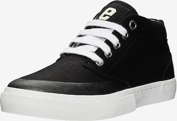 Ethletic High-Top Sneakers in Black: front