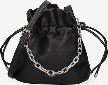 Borsa a sacco di David Jones in nero: frontale