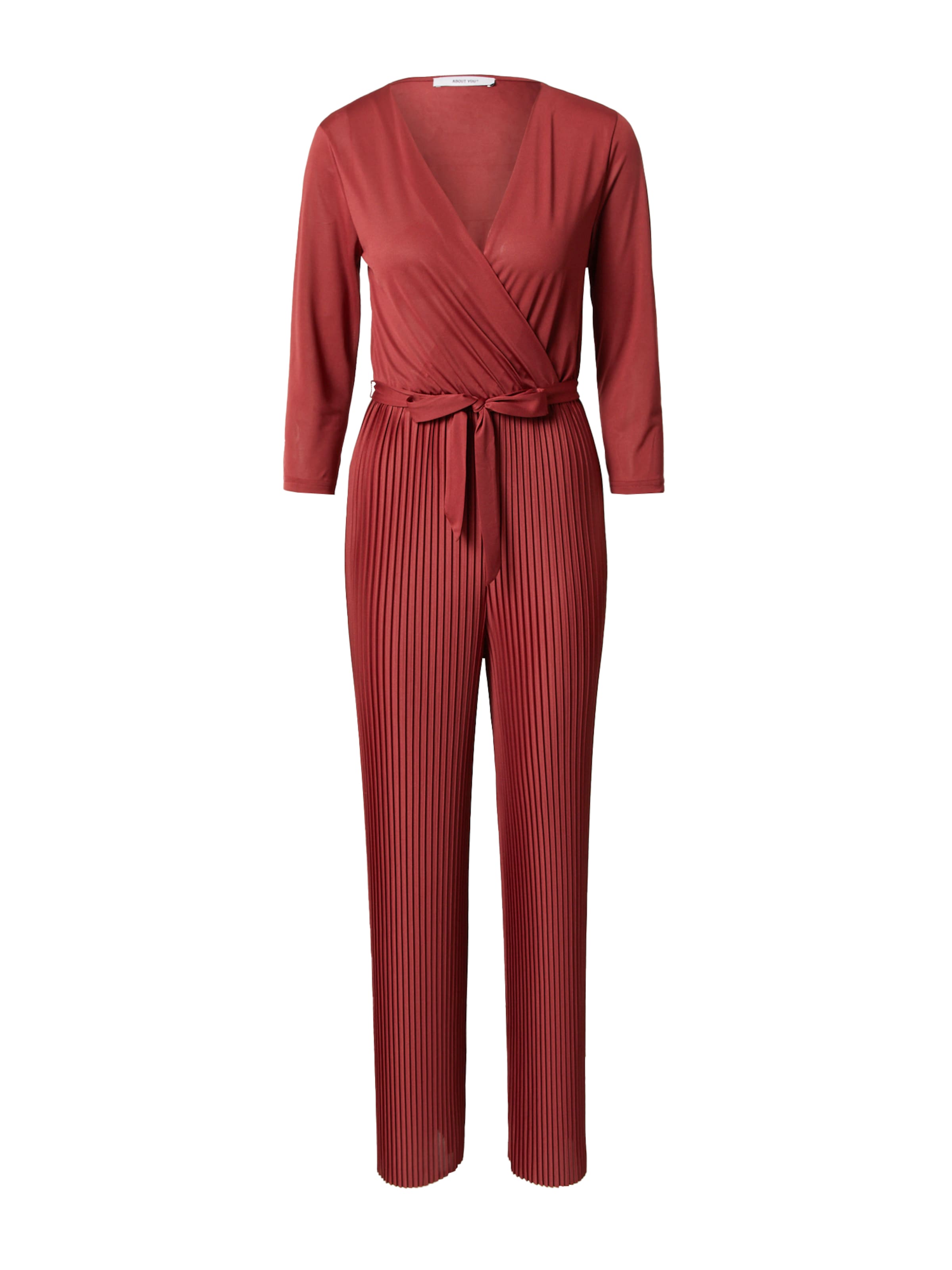 ABOUT YOU Jumpsuit 'Saskia' in Red: front