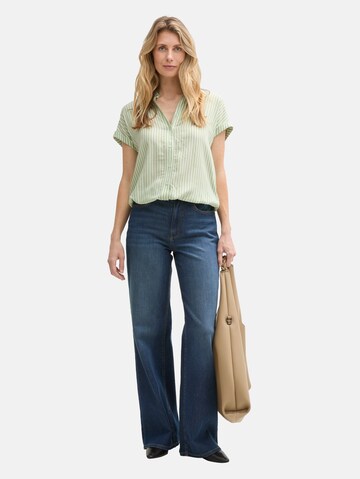 TOM TAILOR Bluse in Grün
