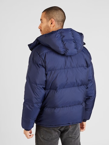 LEVI'S ® Winterjas 'Hooded Fillmore Short Jacket' in Blauw
