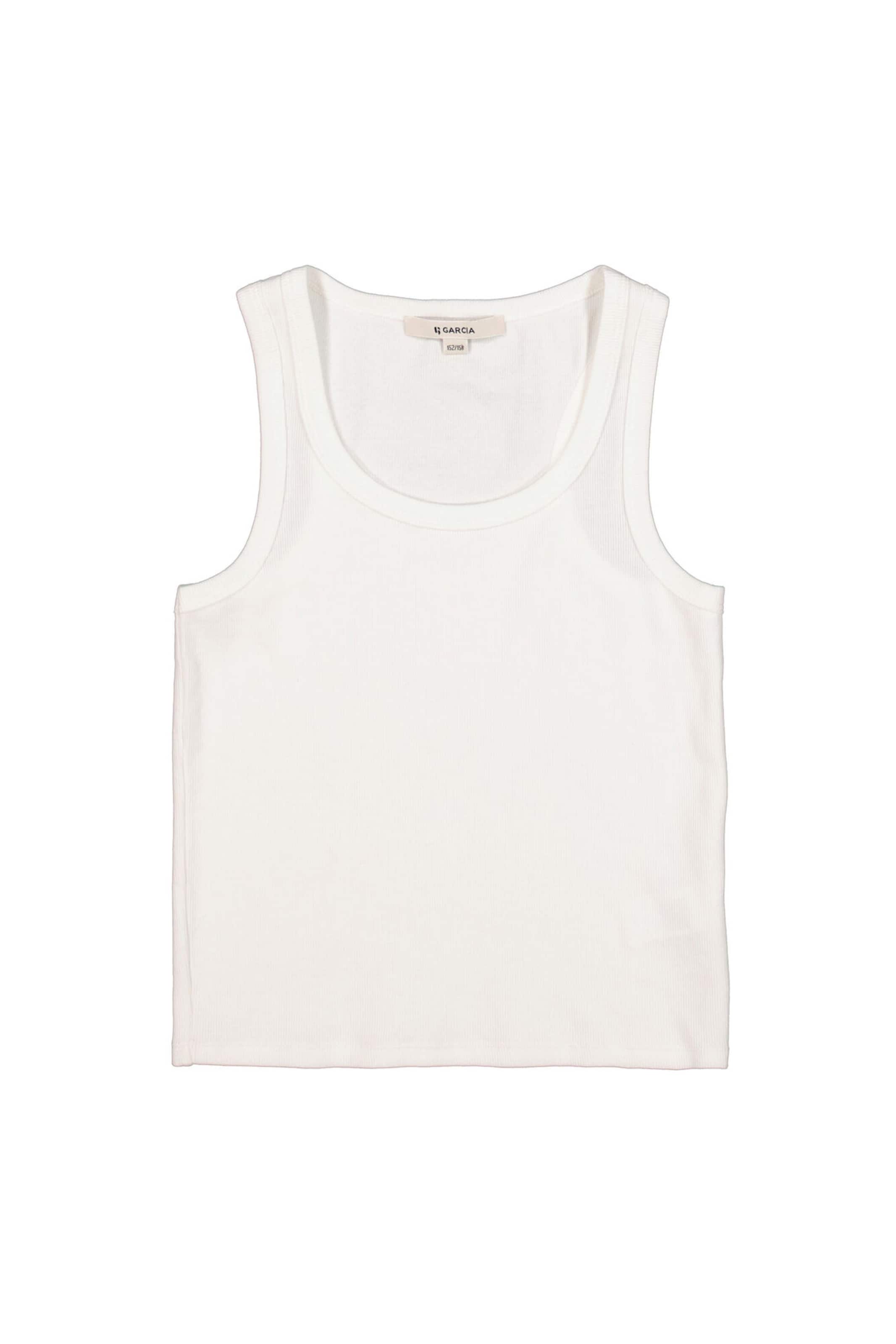 GARCIA Top in White: front