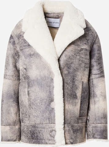 pilka STAND STUDIO Žieminė striukė 'Louisa': priekis