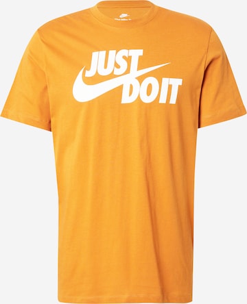 Nike Sportswear Футболка 'Swoosh' в Оранжевый: спереди