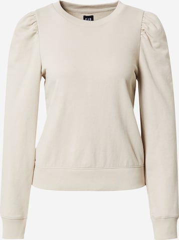 Sweat-shirt GAP en beige : devant