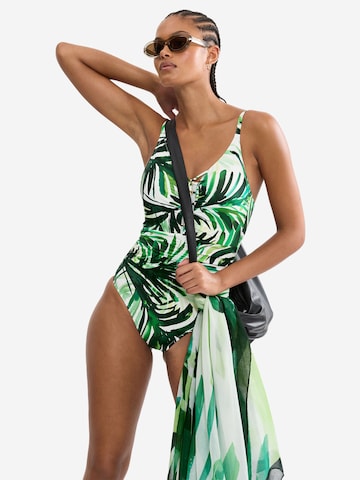 Maillot de bain ' Red Label Summer Palm ' TRIUMPH en vert