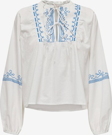 ONLY Blus 'New Monica Edda' i vit: framsida