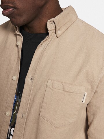 Redefined Rebel Regular fit Overhemd 'Park' in Bruin