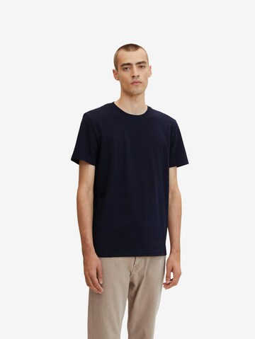 TOM TAILOR T-Shirt in Blau