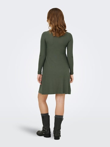 Only Maternity Jurk 'OLMMALAYA' in Groen