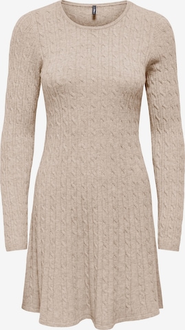 ONLY - Vestido de punto 'ONLIbi' en beige: frente