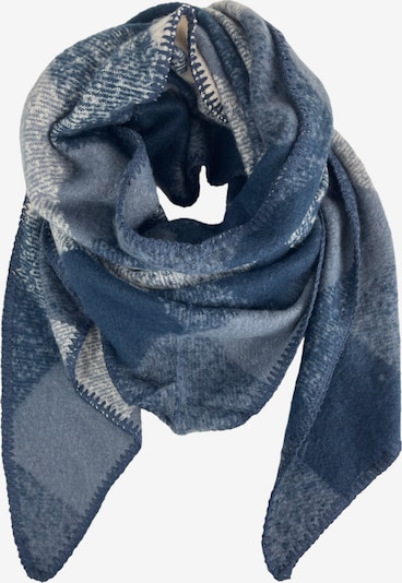 Kumixi Oversizeschal 'Dreiecksschal' in blue denim, Produktansicht