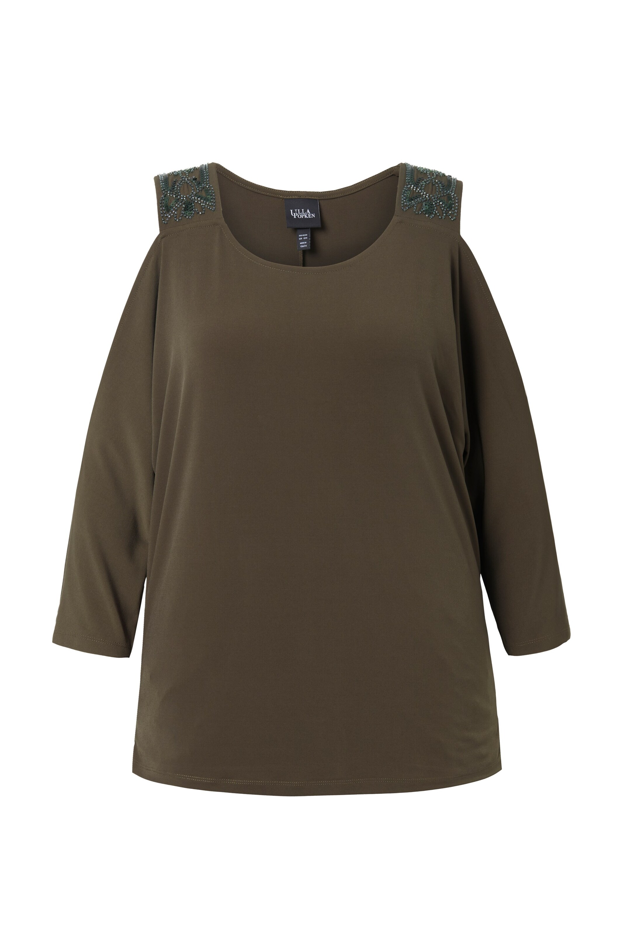 Ulla Popken Shirt in Green: front