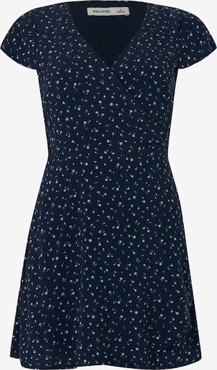 HOLLISTER Ljetna haljina u mornarsko plava / pastelno plava / zelena, Pregled proizvoda