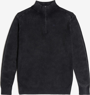 G-STAR Pullover 'Knitted' in Blau: Vorderseite