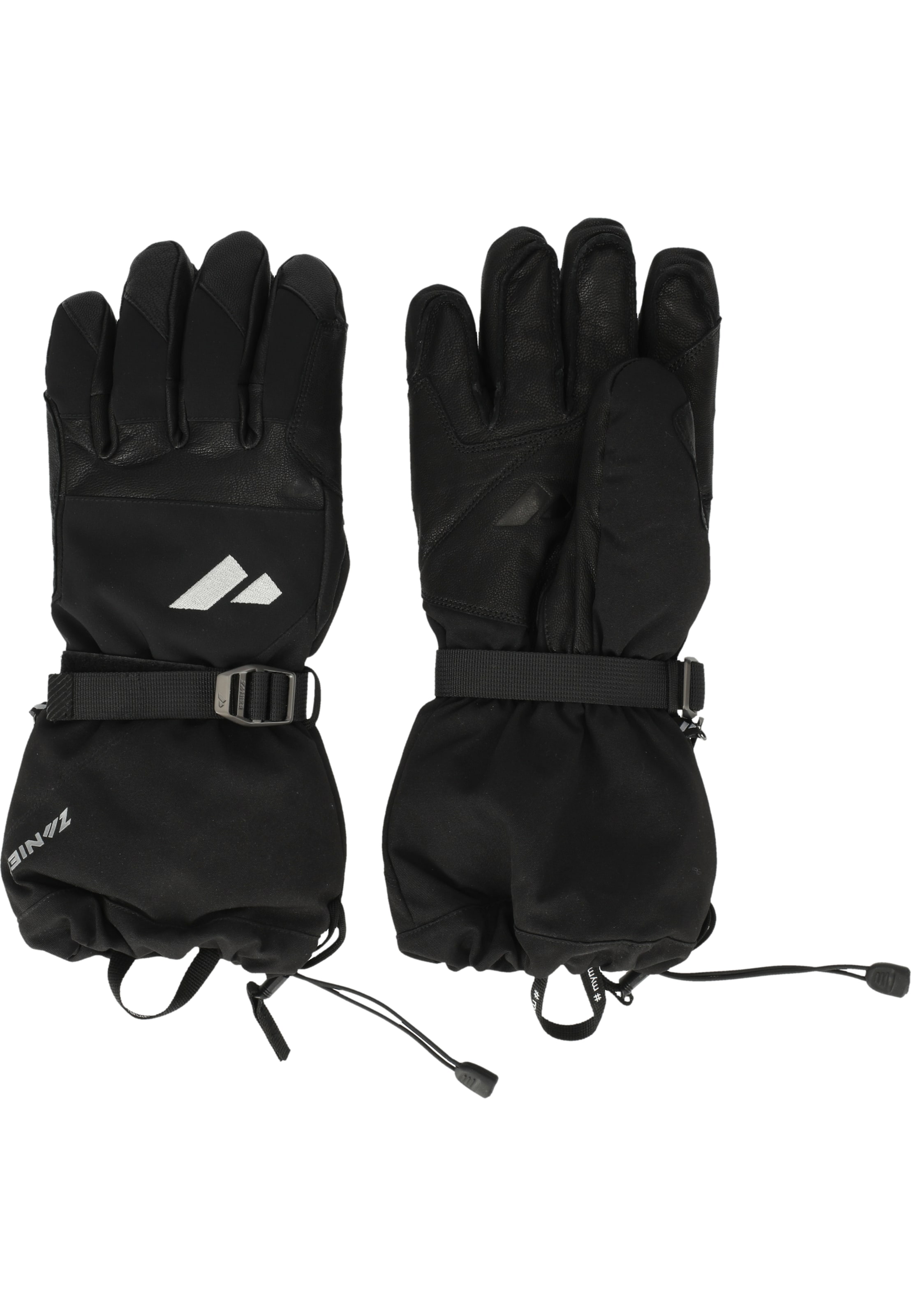 Zanier Handschuhe '80° North STX' in Schwarz: Vorderseite