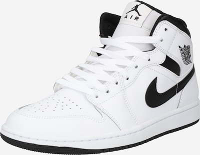Jordan Sneaker 'AIR JORDAN 1 MID' in schwarz / weiß, Produktansicht