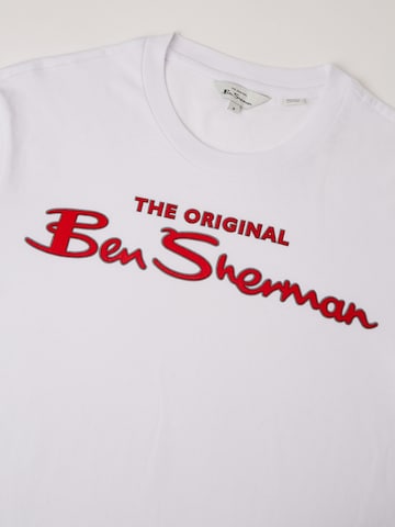 Ben Sherman Μπλουζάκι 'Signature' σε λευκό