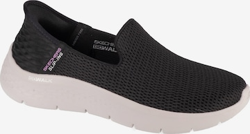 SKECHERS Slip-on 'GO WALK' in Zwart: voorkant