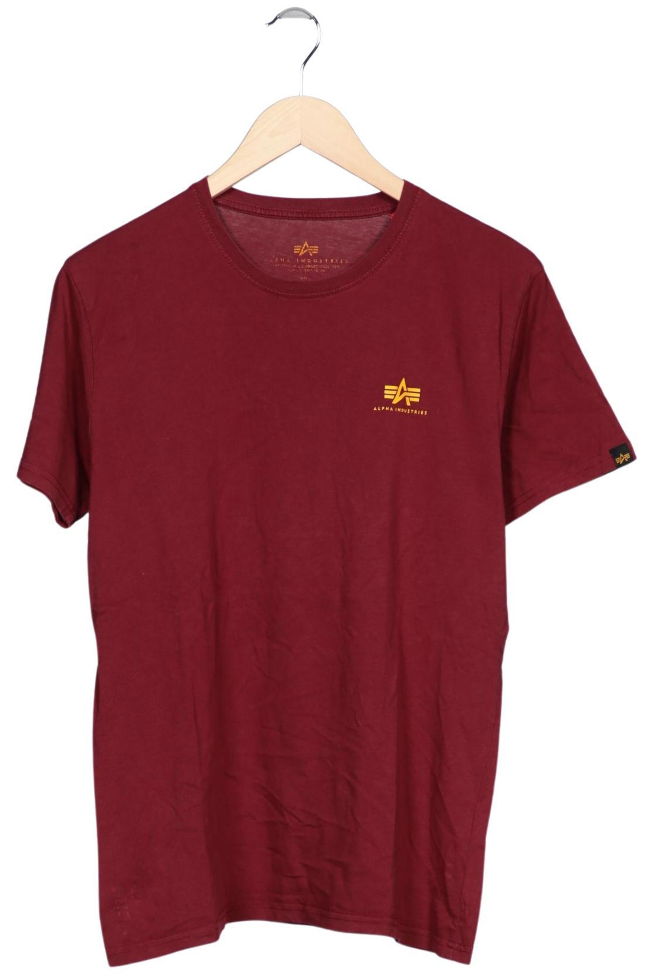 ALPHA INDUSTRIES Shirt in M in Red: front