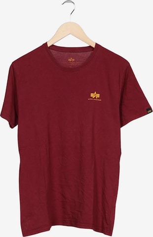ALPHA INDUSTRIES Shirt in M in Red: front