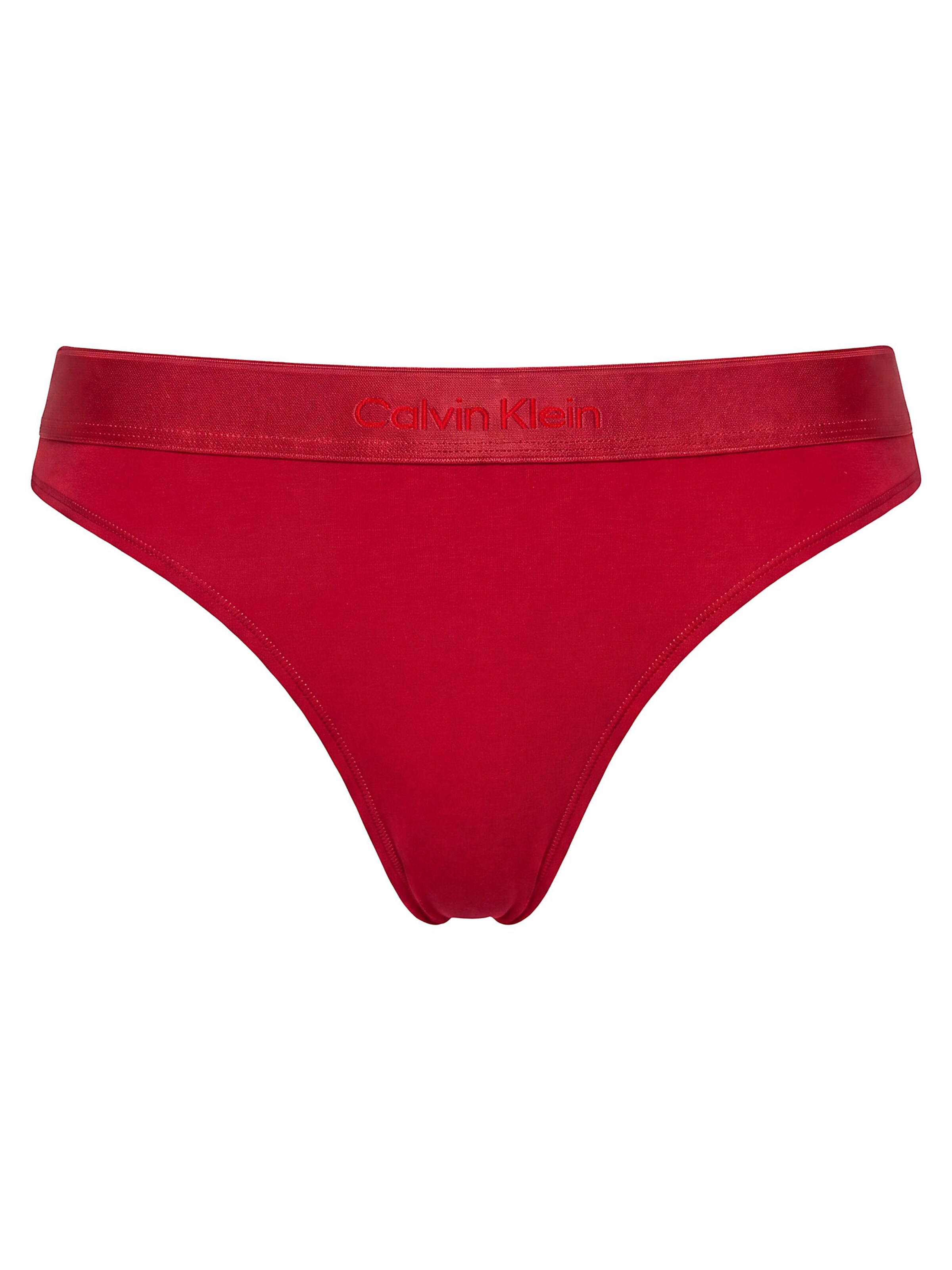 Calvin Klein Underwear String in Rot: Vorderseite