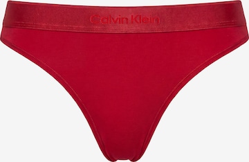 Calvin Klein Underwear String in Rot: Vorderseite