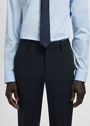 MANGO MAN Slim fit Pants in Blue