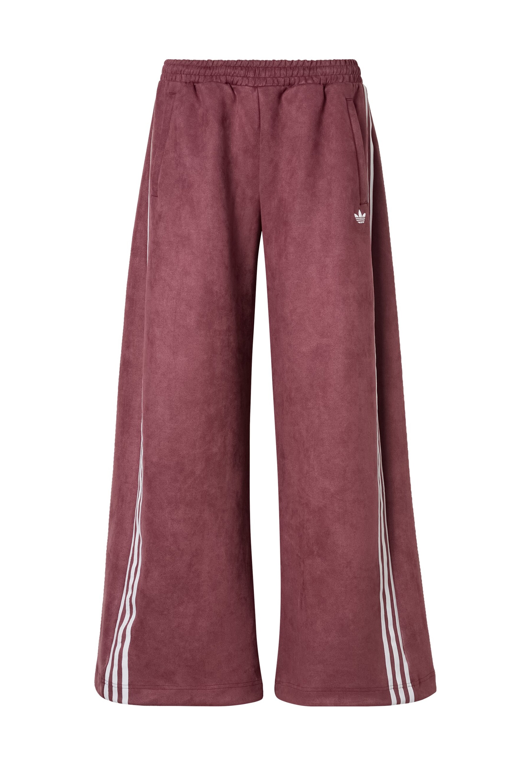 Wide leg Pantaloni de la ADIDAS ORIGINALS pe roz: față