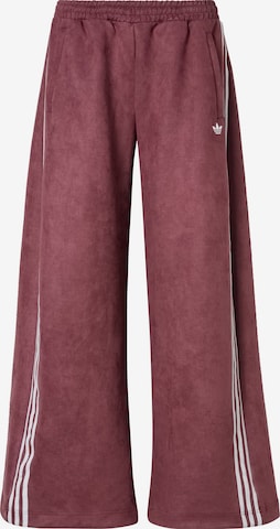 Wide leg Pantaloni de la ADIDAS ORIGINALS pe roz: față