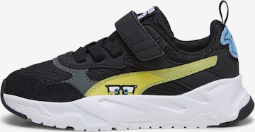 PUMA Athletic Shoes in Black: front