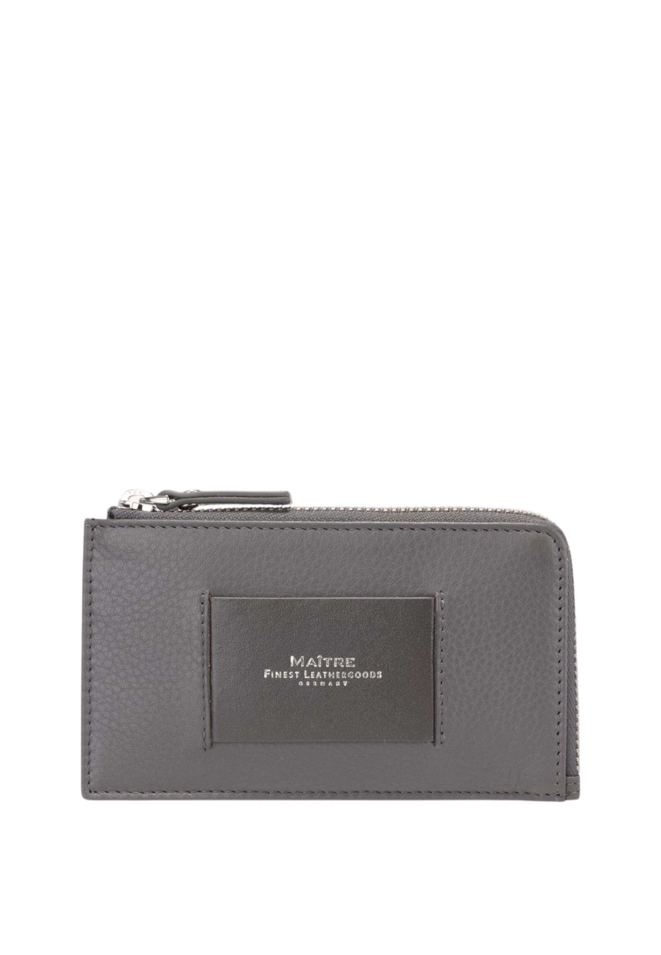 Maître Etui 'Ellern Daike' in Grijs: voorkant