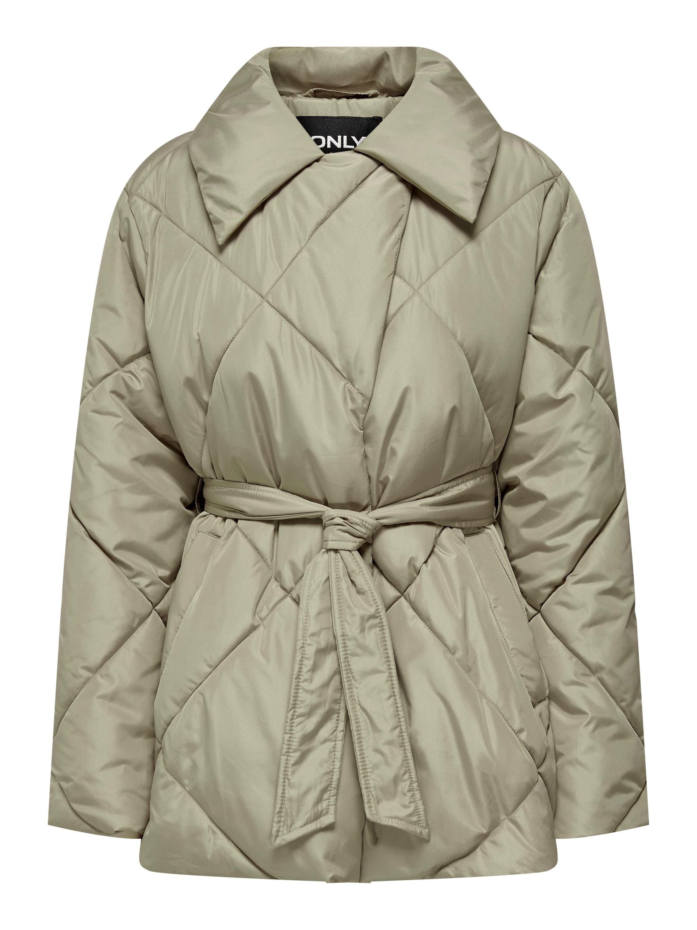 ONLY - Casaco meia-estação 'SUSSI' em verde: frente