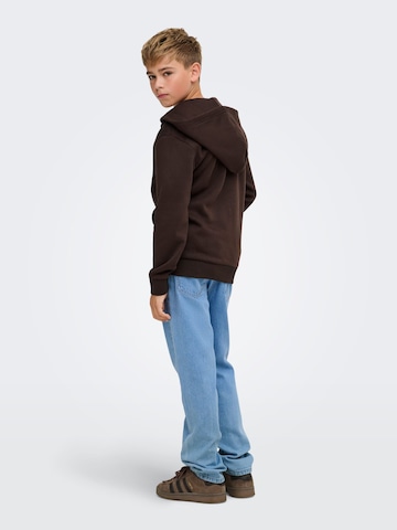Only & Sons Junior Sweatvest 'OSJCeres' in Bruin