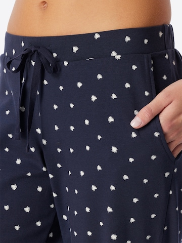 Pantalon de pyjama ' Mix Relax ' SCHIESSER en bleu