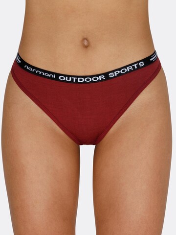 normani Athletic Underwear 'Mildura' in Red: front