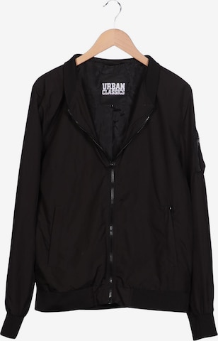 Urban Classics Jacke L in Schwarz: Vorderseite