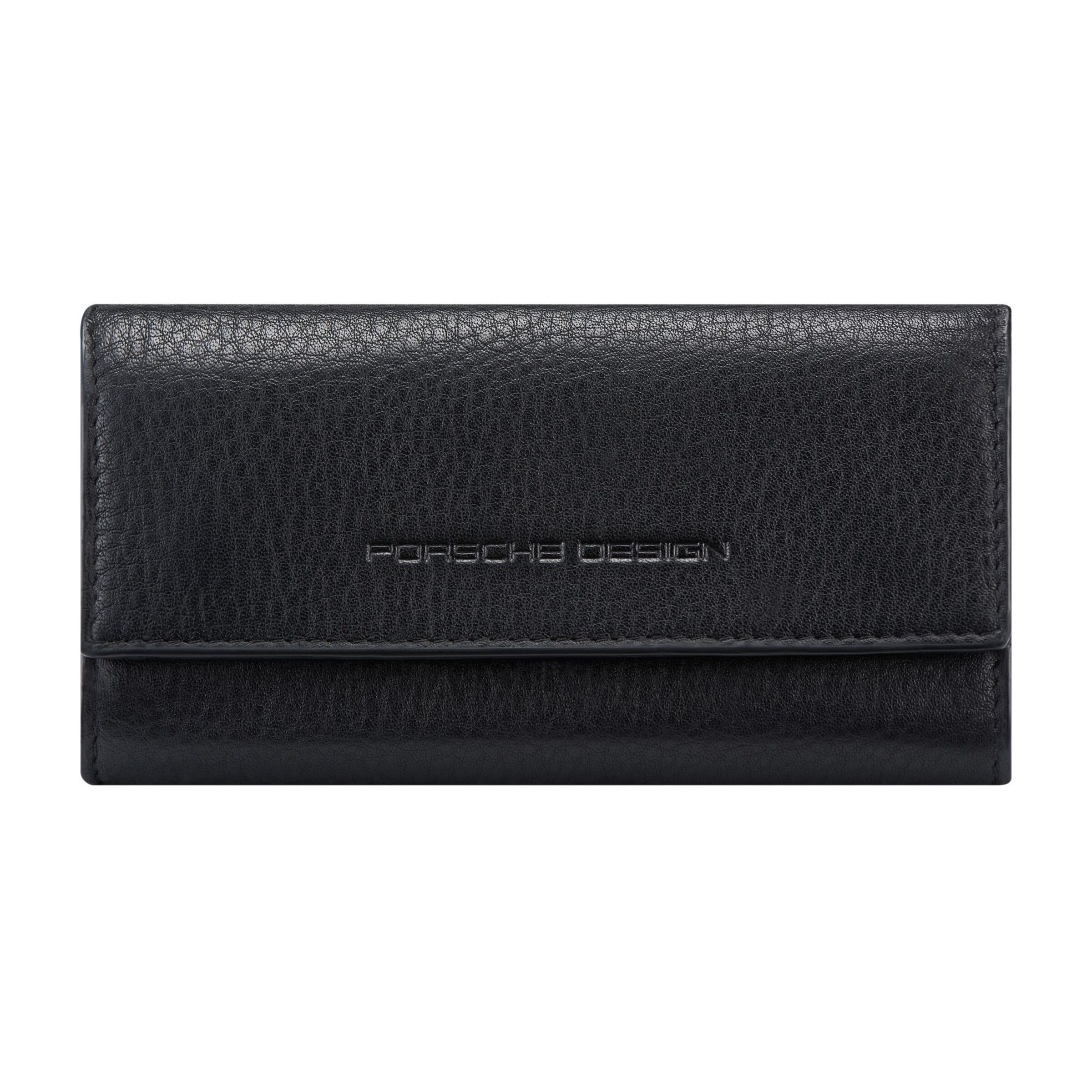 Porte-clés Porsche Design en noir : devant