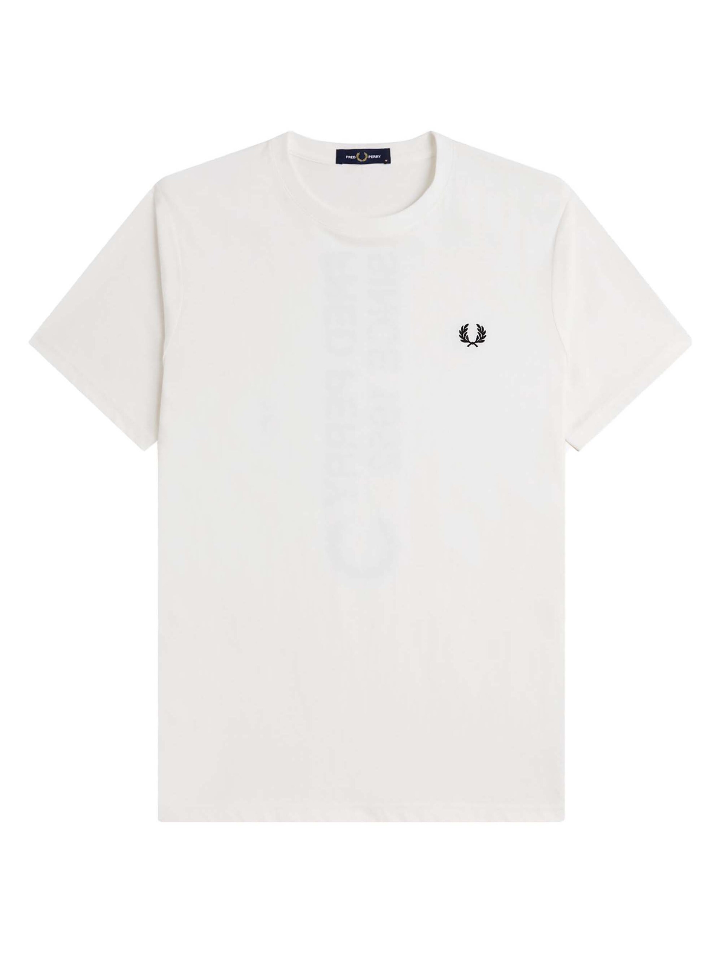 Fred Perry Shirt in White: front